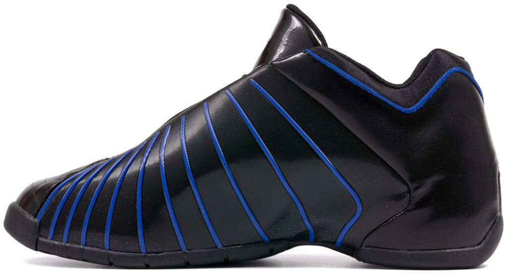 The adidas Black/Royal TMAC 3 Is 