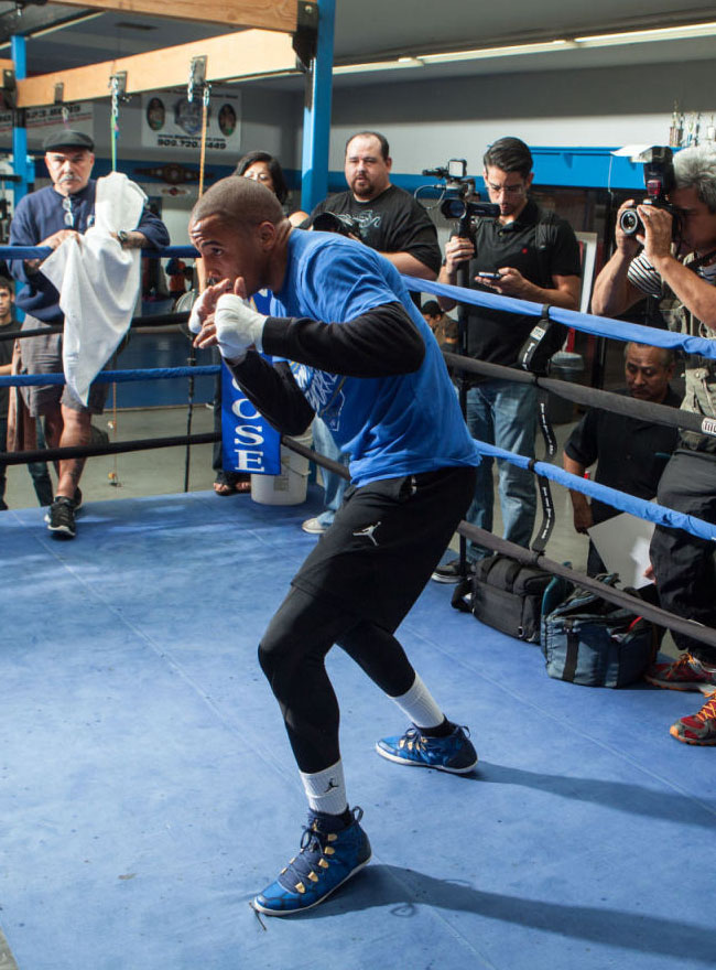 Andre Ward wearing Air Jordan 28 SE Boxing Boot (2)