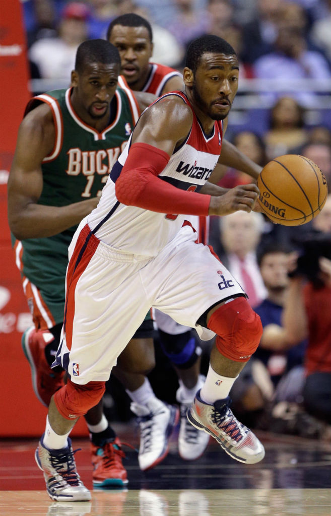 John Wall wearing adidas Crazyquick PE