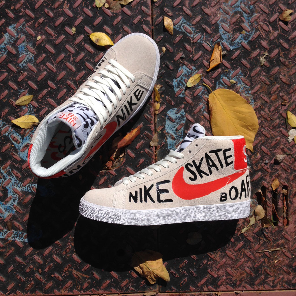 nike blazers for skating