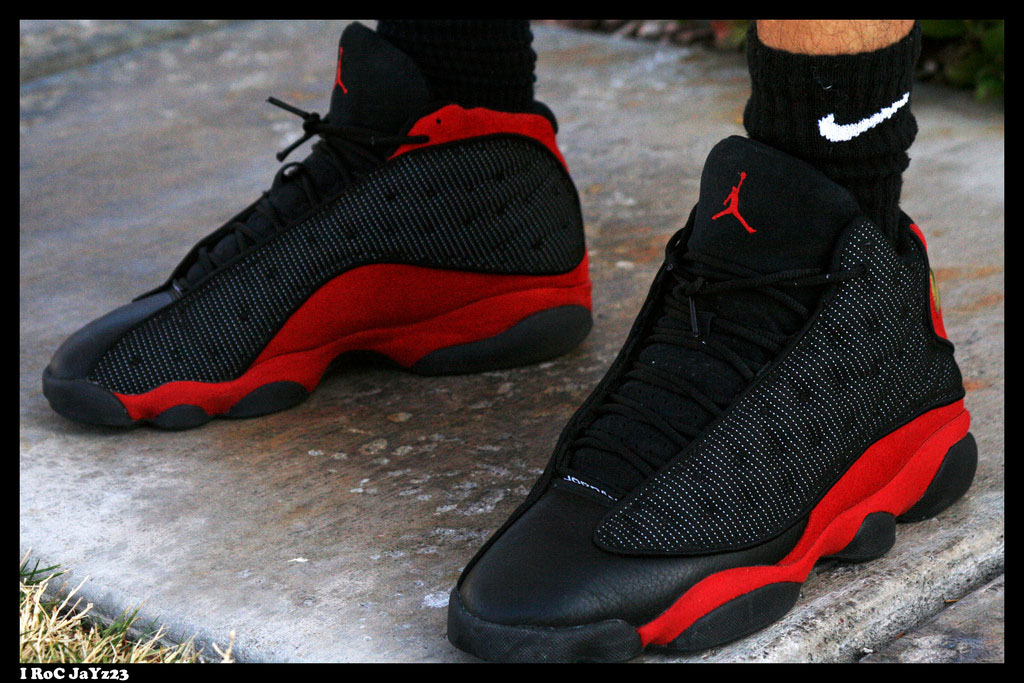 Spotlight: Forum Staff Weekly WDYWT? - 2.21.14 - I RoC JaYz23 wearing Air Jordan 13 Retro '04 Black/Red