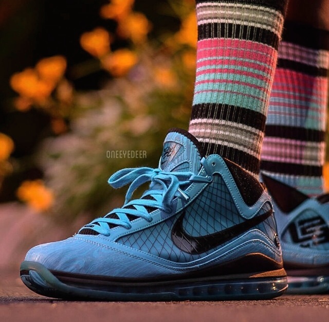 lebron 7 all star on feet