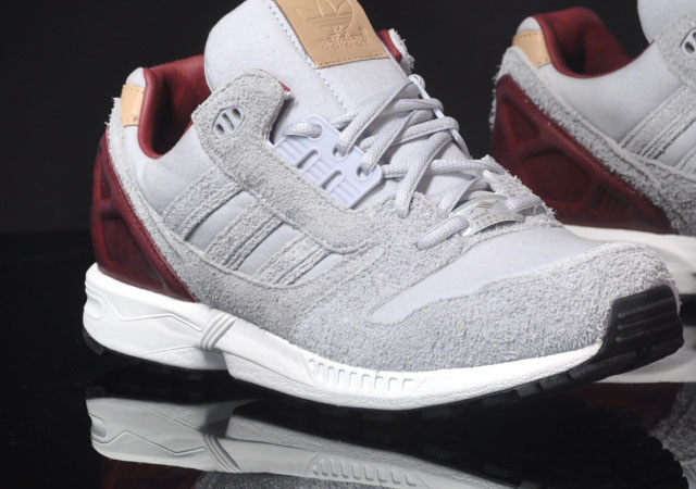 adidas Originals ZX 8000 - Clear Grey/Mars Red | Complex