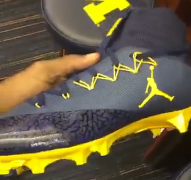 michigan jordan cleats for sale