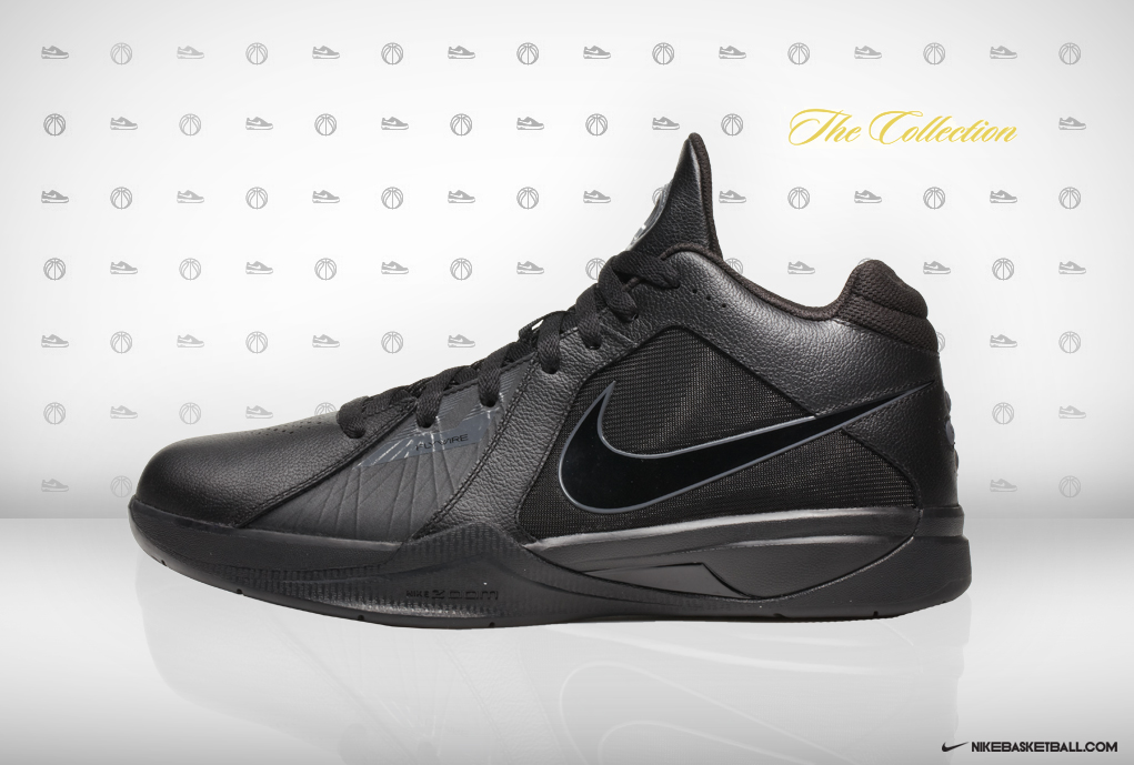 Nike Zoom KD III Black Black Dark Grey 417279-002