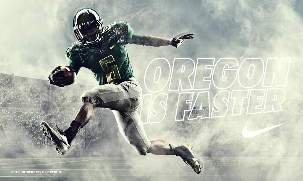 Oregon Ducks Nike Pro Combat Uniform vs. Tennessee Tech (1)