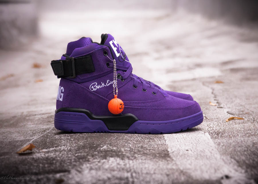 Purple suede sale trainers