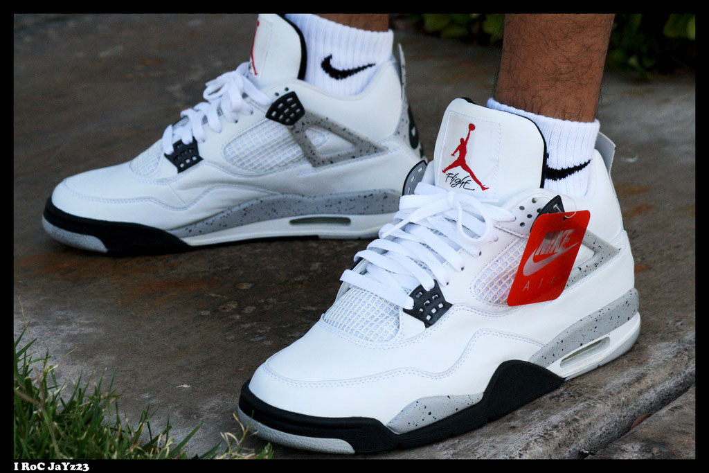 Spotlight // Forum Staff Weekly WDYWT? - 11.4.13 - Air Jordan 4 IV Retro '99 Cement by I RoC JaYz23