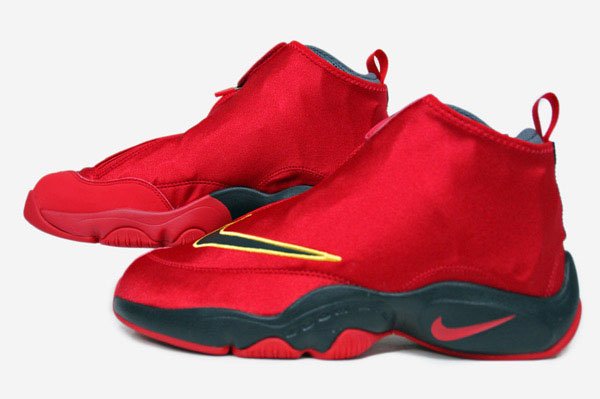 red nike gloves shoes