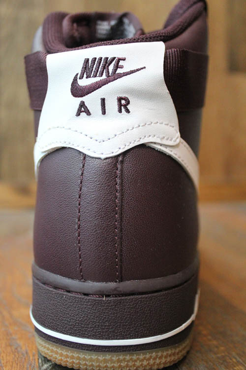 Nike Air Force 1 Hi Deep Burgundy White Gum Medium Brown 315121-600