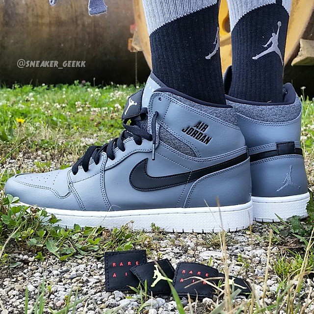 cool grey 1s on feet