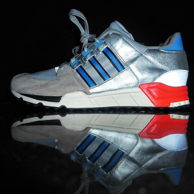 DJ Clark Kent Picks Up Packer Shoes x adidas EQT Running Support Micropacer