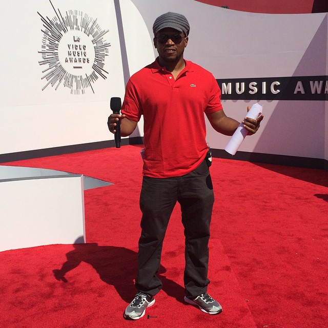 Sway Calloway wearing Jordan Flight Runner