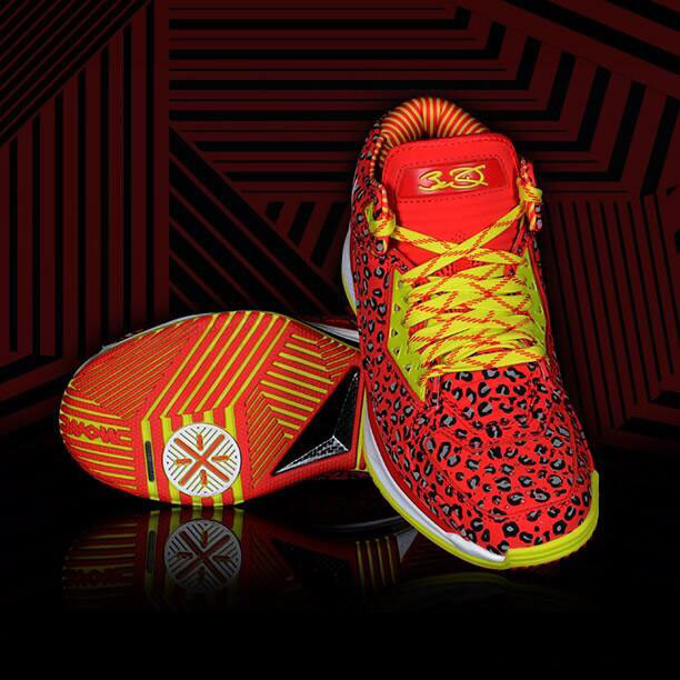 Li-Ning Way of Wade 2 Red Leopard