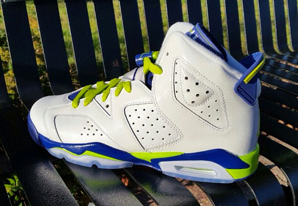 Air Jordan VI 6 GS Fierce Green543390-108