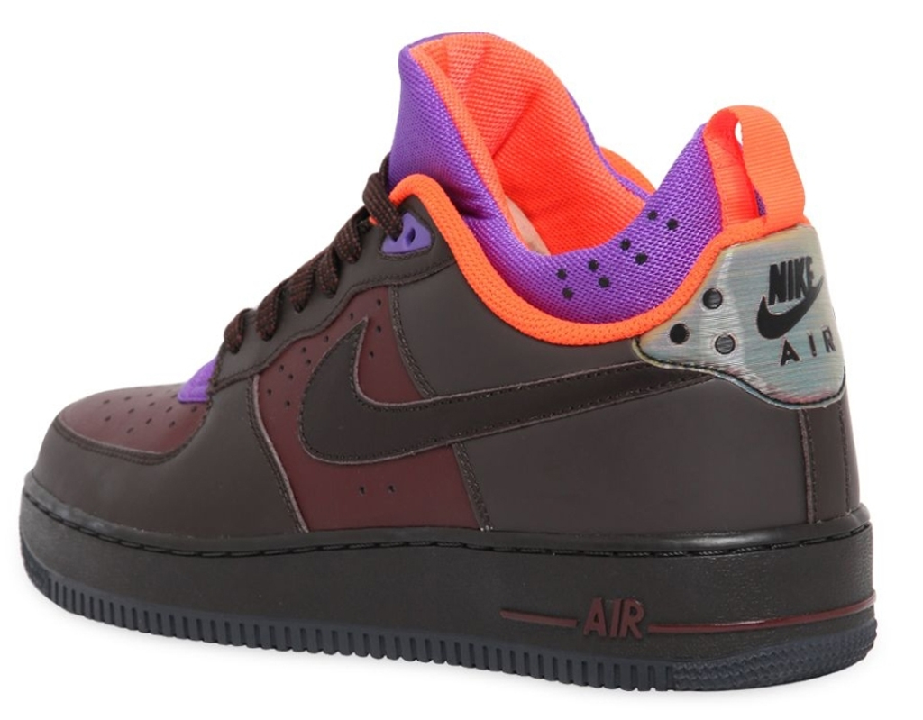 orange and purple air force 1