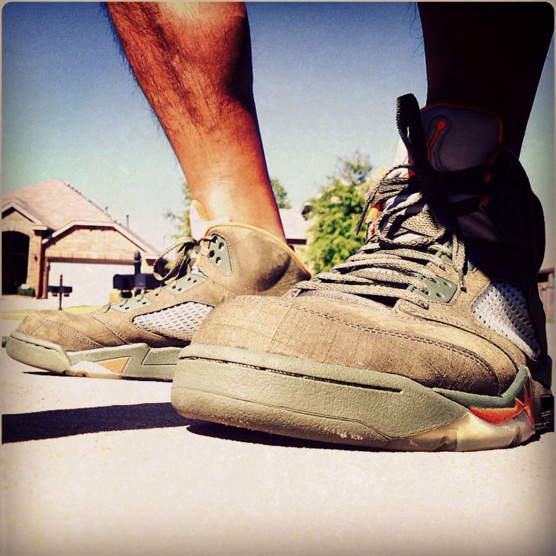 Spotlight // Forum Staff Weekly WDYWT? - 10.12.13 - Air Jordan V 5 Retro Olive by Tito_Deo