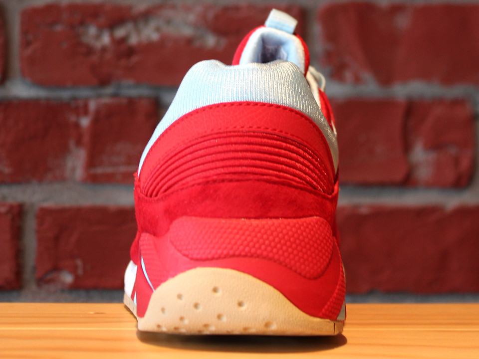 saucony grid 9000 red and blue