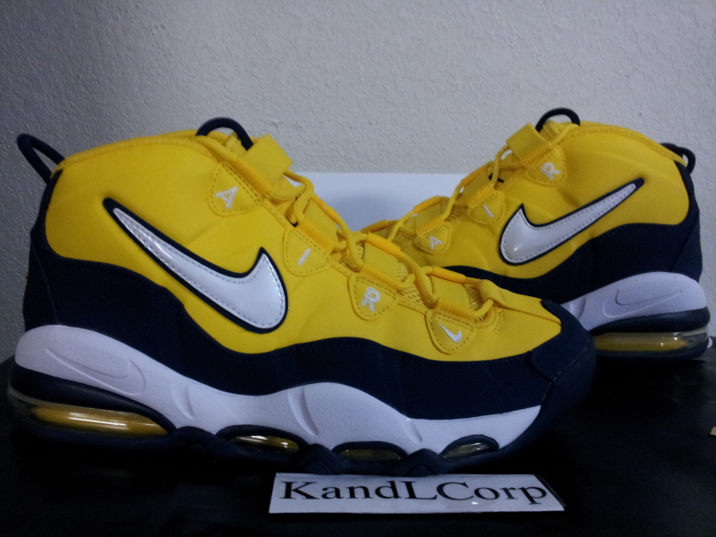 Nike Air Max Tempo Tour Yellow White Midnight Navy Michigan 410619-710 (1)