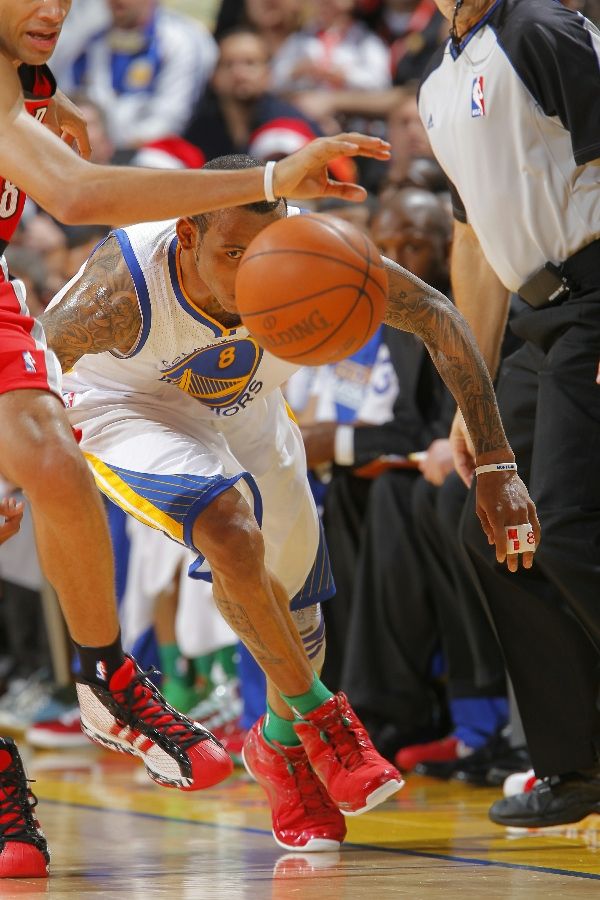 Monta Ellis wearing the And1 ME 8 Sovereign