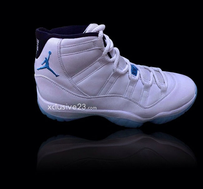 Air Jordan 11 Retro Columbia Blue Sole Collector