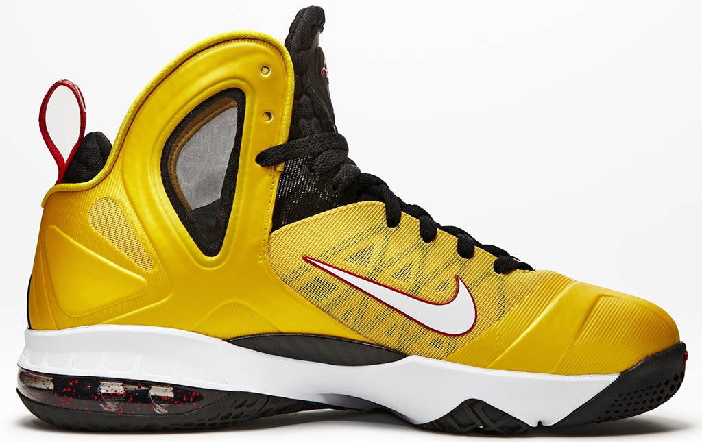 Nike LeBron 9 P.S. Elite Varsity Maize Black White 516958-700 (2)