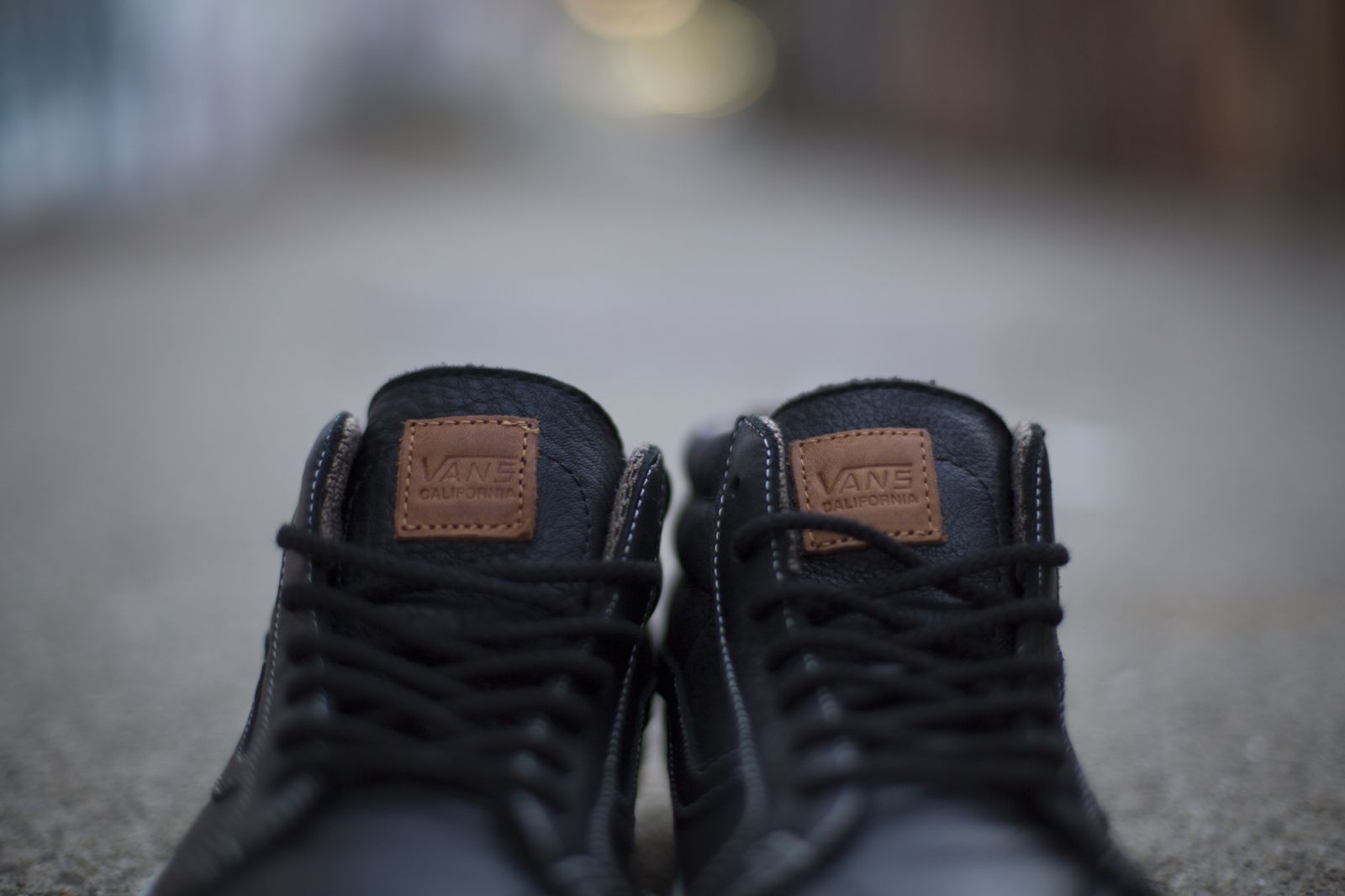 vans sk8 mid leather