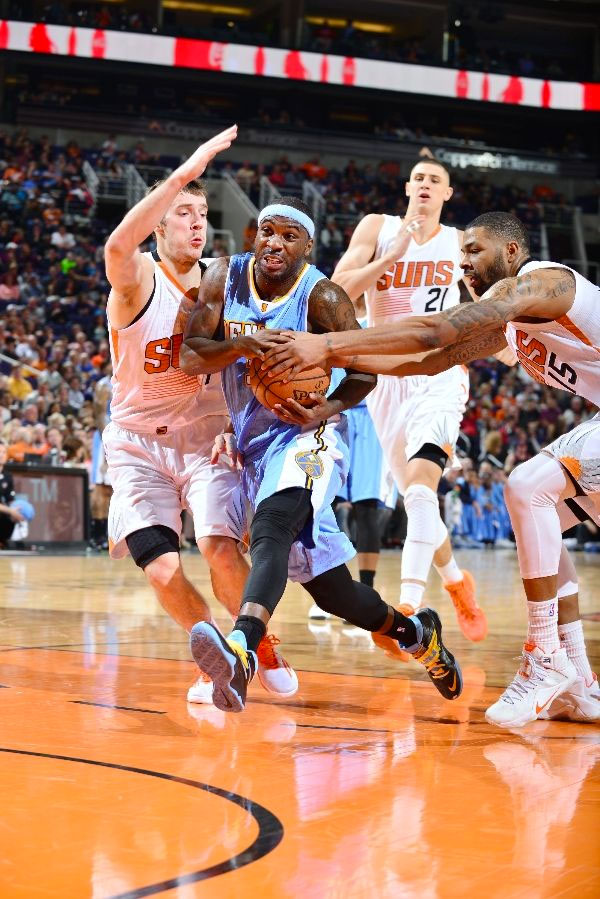 Marcus Morris wearing Nike LeBron XII 12 PE (2)