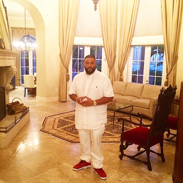 DJ Khaled wearing Air Jordan VI 6 History of Air Jordan