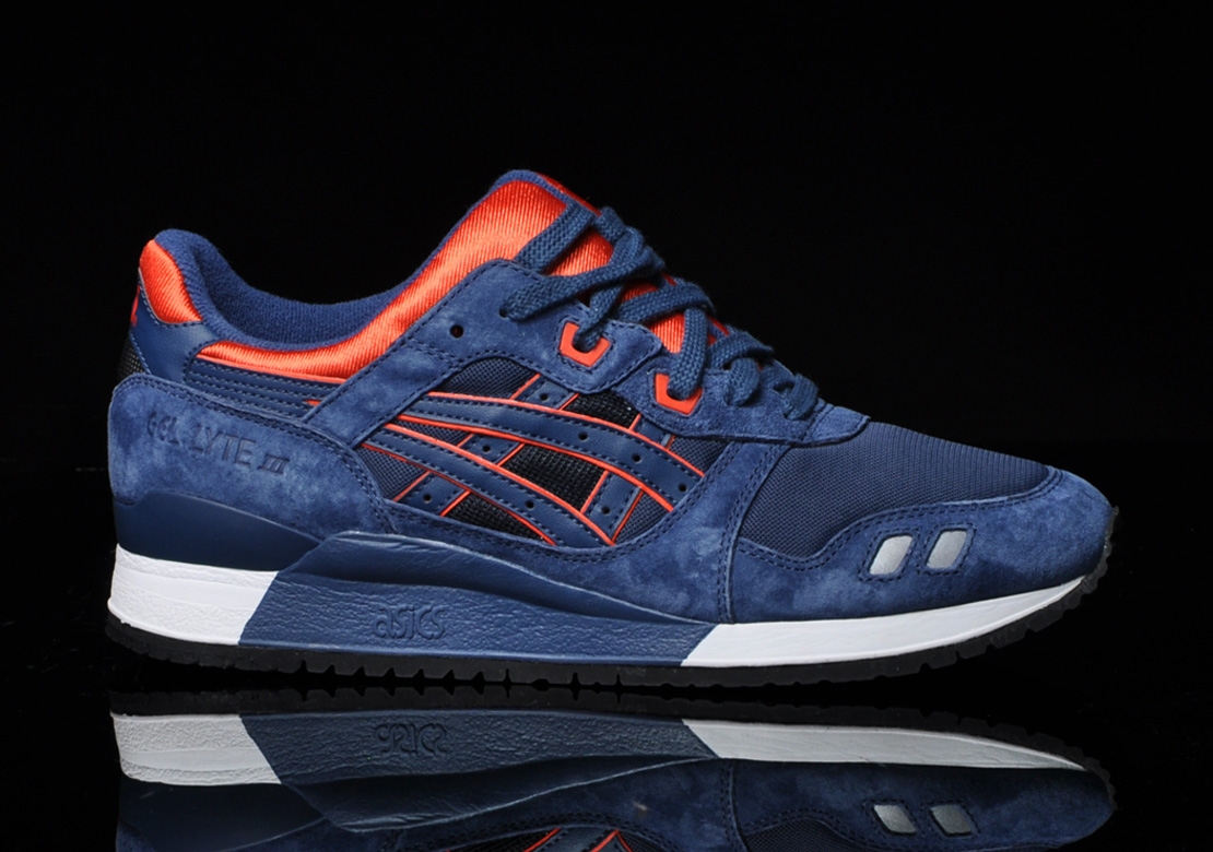 asics gel lyte iii blue orange