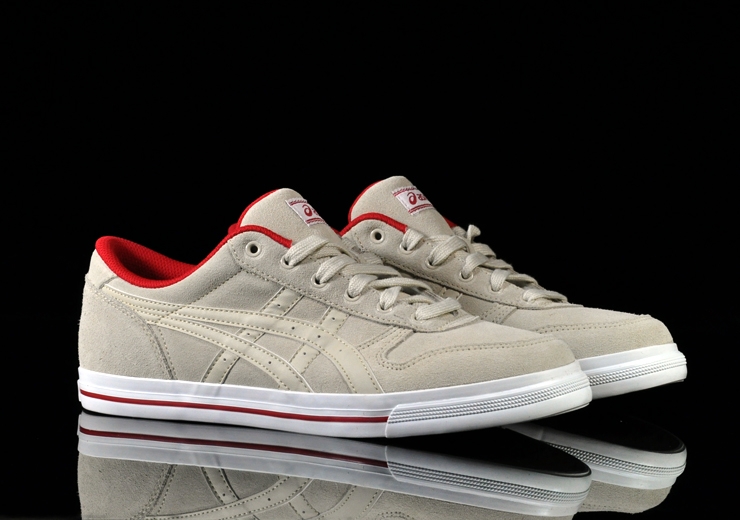 Asics Aaron LE - Beige/Red/White