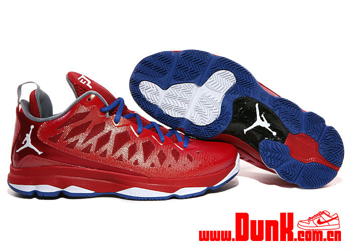 Jordan CP3.VI Sport Red White Gym Red Game Royal 553533-607 (2)