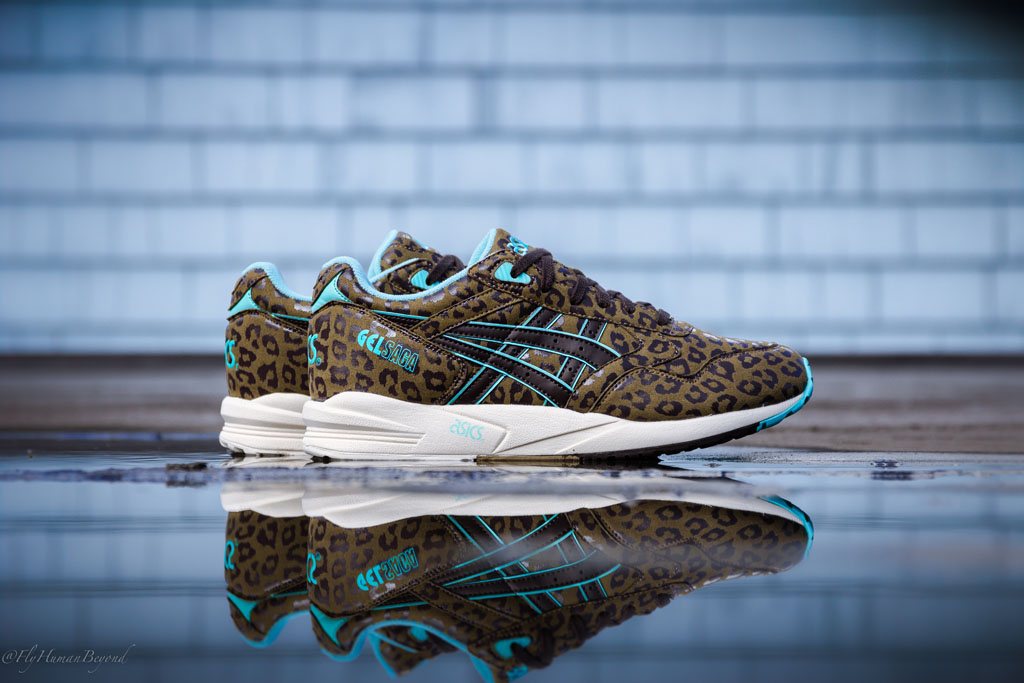 Asics store leopard shoes