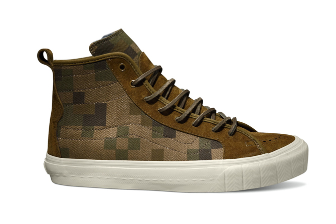 Vans Vault x Taka Hayashi TH Court Hi Pixel Camo