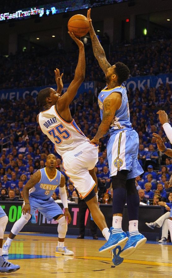 Wilson Chandler wearing the adidas adiZero Crazy Light