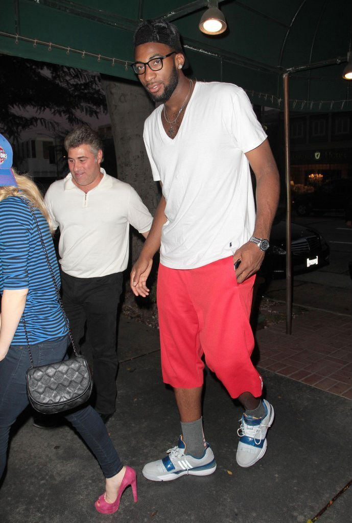 Andre Drummond wears adidas TS 