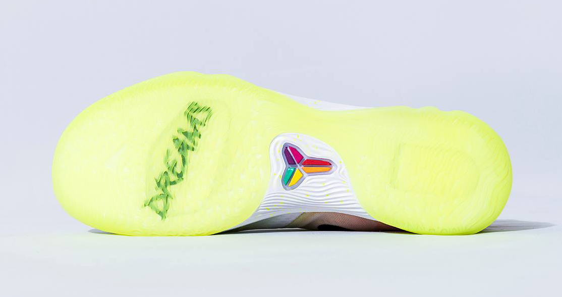 kobe shoes with his face on it