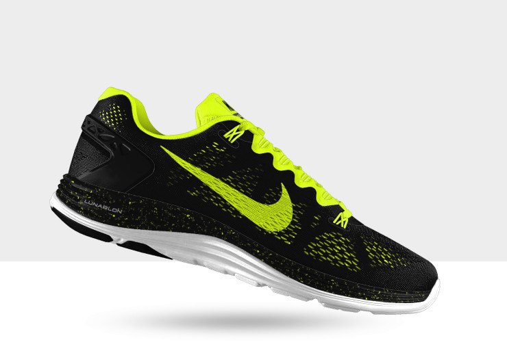 nike lunarglide 5 mens black