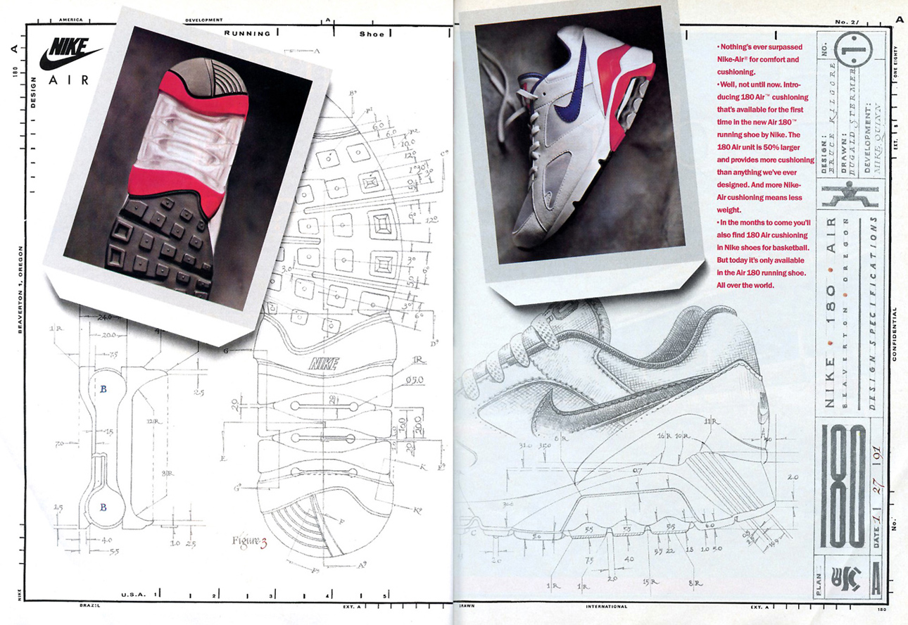 Vintage Ad: Nike 180 Air Runner | Complex