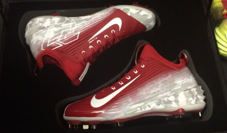 Mike trout football on sale cleats