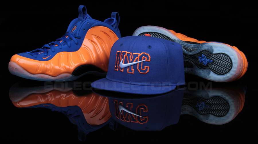 Nike Air Foamposite One New York Giants by noldocustoms 