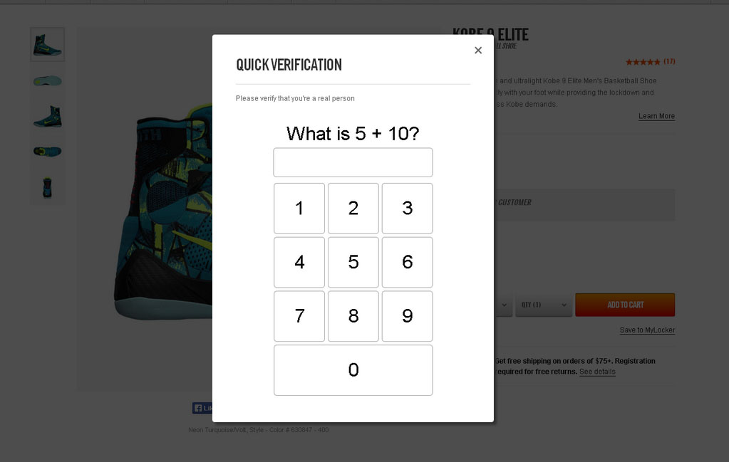 Battling Bots: Nike Adds New Step to Checkout Process (4)