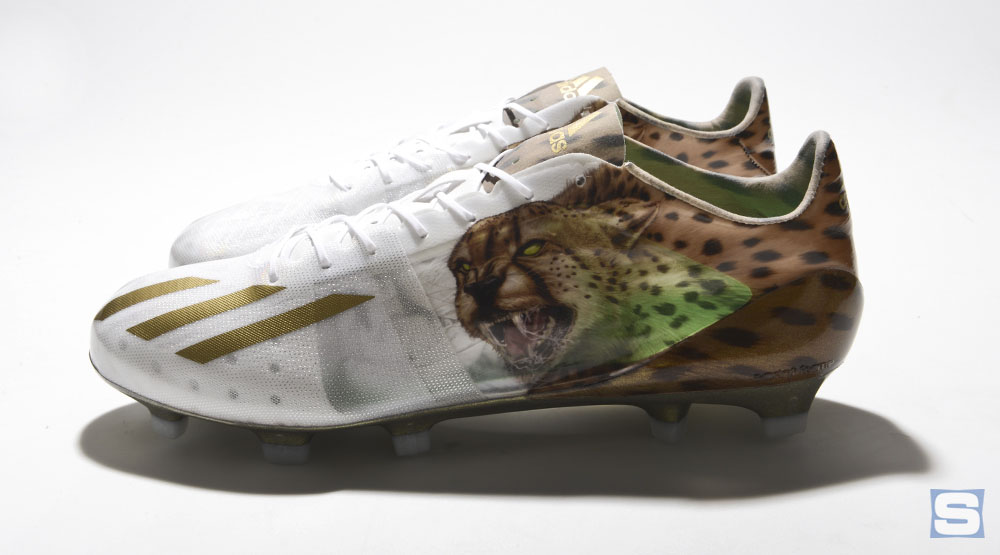 adidas cheetah print cleats