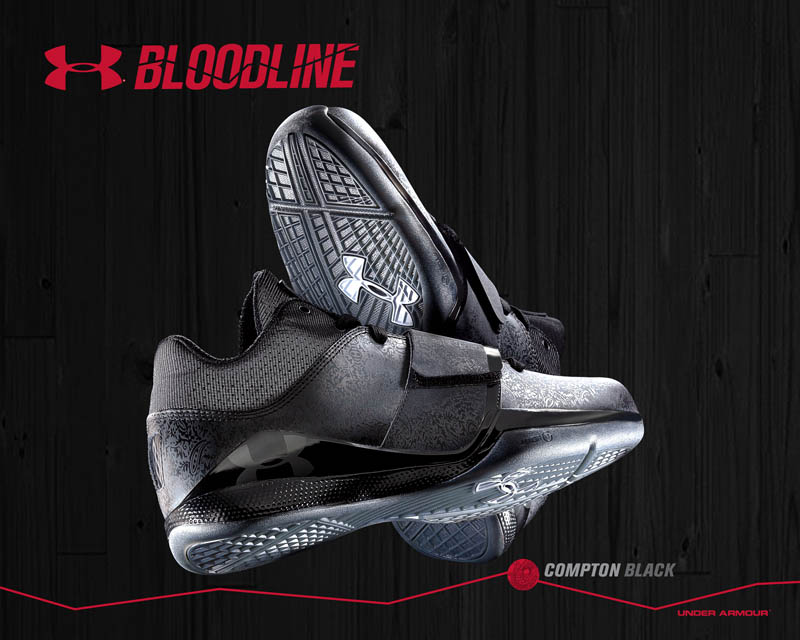 Under Armour Micro G Bloodline Compton Black