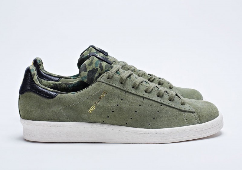 BAPE x Undefeated x adidas Stan Smith 