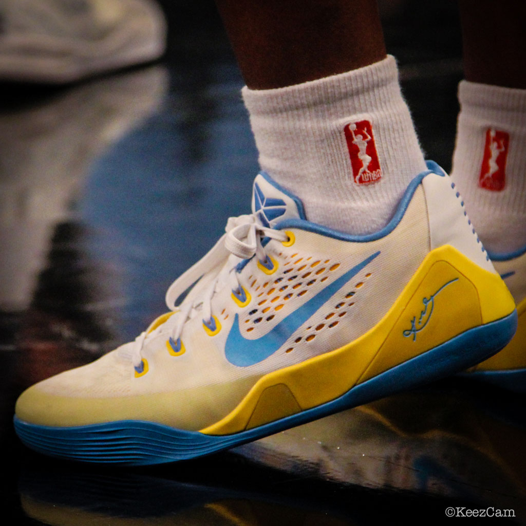 Epiphanny Prince wearing Nike Kobe 9 EM PE (3)