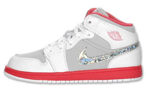 Air Jordan 1 Phat Preschool - Silver 