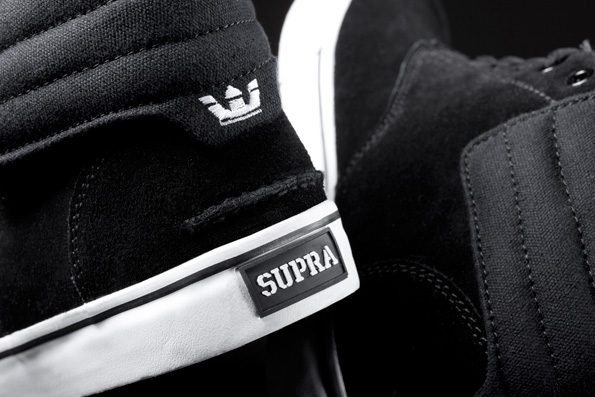 SUPRA Footwear Black White (4)