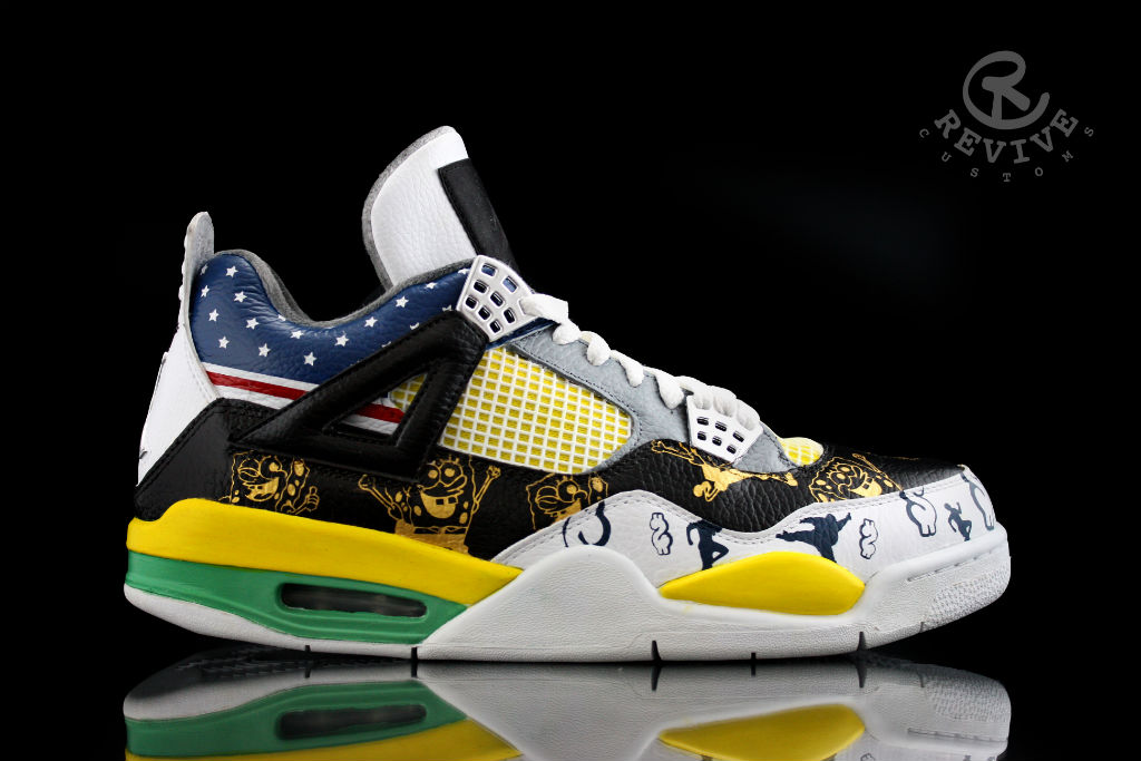 Air Jordan 4 What the Fake? by Revive Customs