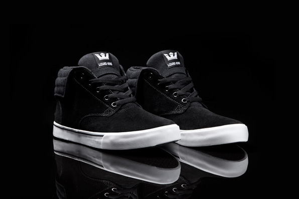 SUPRA Footwear Black White (2)